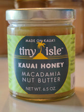 Load image into Gallery viewer, Kauai Honey Macadamia Nut Butter - 6 oz. Glass Jar