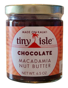 Chocolate Macadamia Nut Butter - 6 oz. Glass Jar
