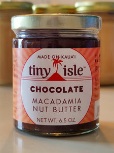 Chocolate Macadamia Nut Butter - 6 oz. Glass Jar