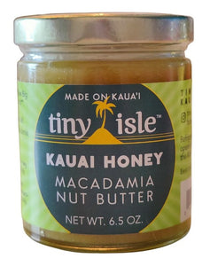 Kauai Honey Macadamia Nut Butter - 6 oz. Glass Jar