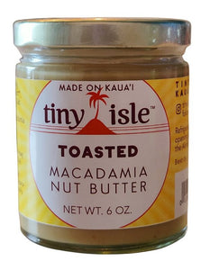 Toasted Macadamia Nut Butter - 6 oz. Glass Jar