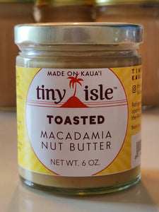 Assorted Macadamia Nut Butter - 6 oz. Glass Jar (4 Pack)