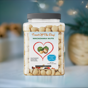 Treat Of The Day! Organic Macadamia Nuts - Raw Kernel - 32oz (2LB)